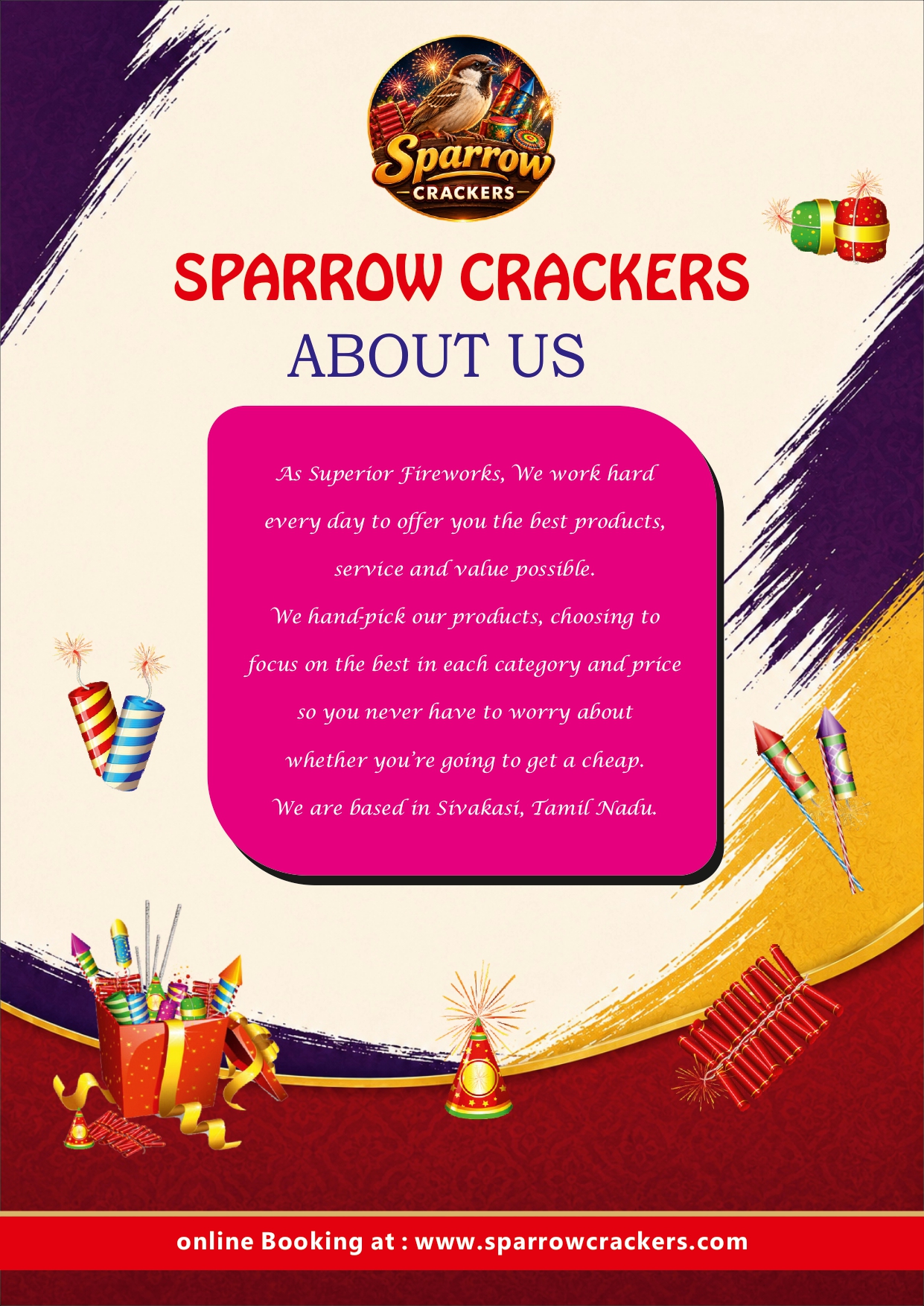 Sparrow Crackers Sivakasi - Official Price List